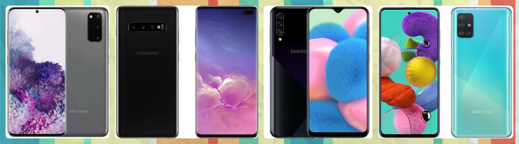 Los mejores teléfonos inteligentes Samsung de 2020